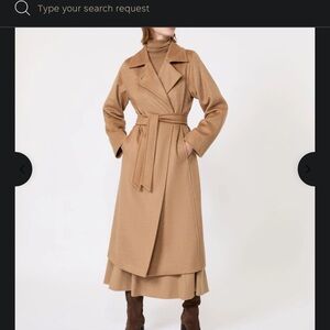 MaxMara Camel Wool Coat